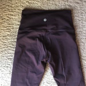 Lululemon size 4 brown high rise legging